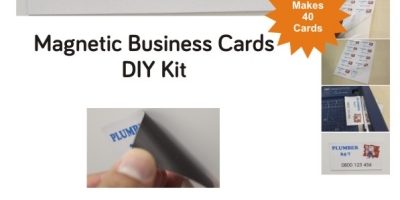 Magnetic Business Card DIY Kit cover design