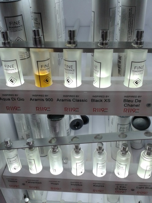 Generic perfume in Checkers